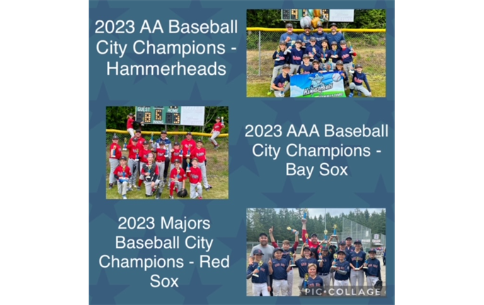 Congratulations to our 2023 GHLL Baseball City Champions